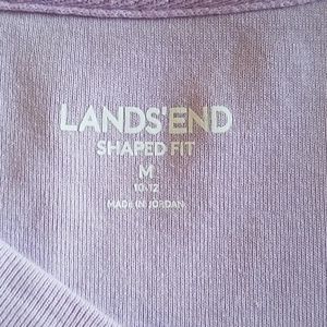 Lands' End Tops - Lavender V-neck shaped fit tshirt Lands' End Tops - Lavender V-neck shaped fit tshirt